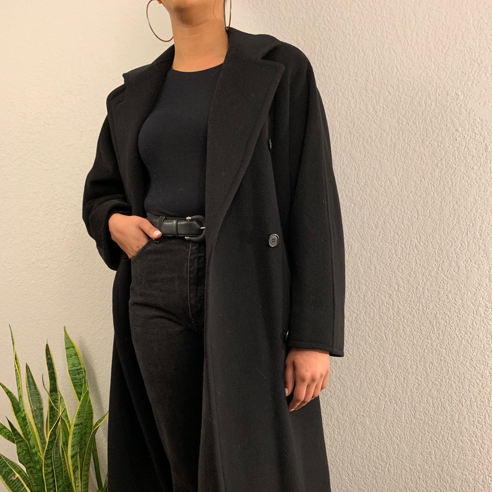 Vintage Double Breasted Wool Coat